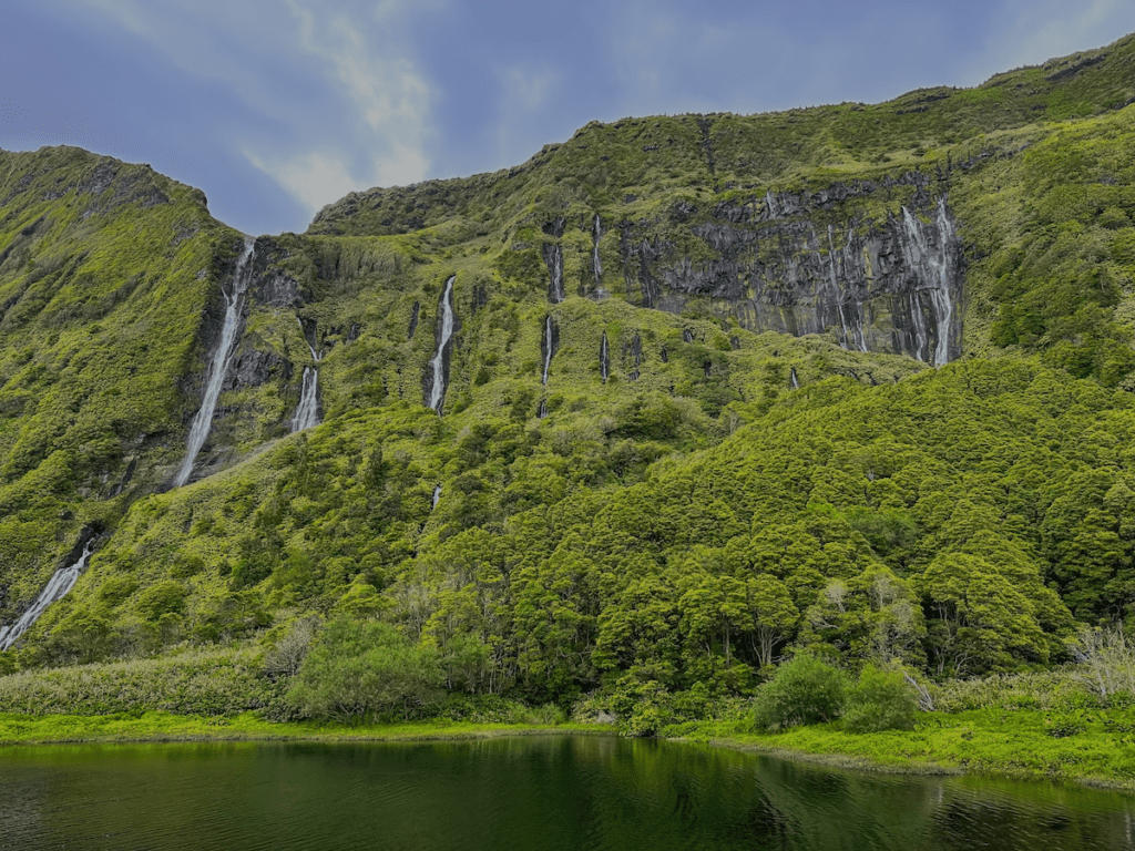 Poço da Ribeira do Ferreiro on Flores island in the Azores