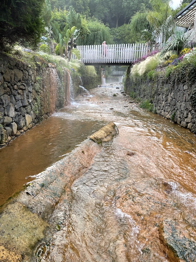 Poça da Dona Beija thermal pools in Furnas, São Miguel, Azores